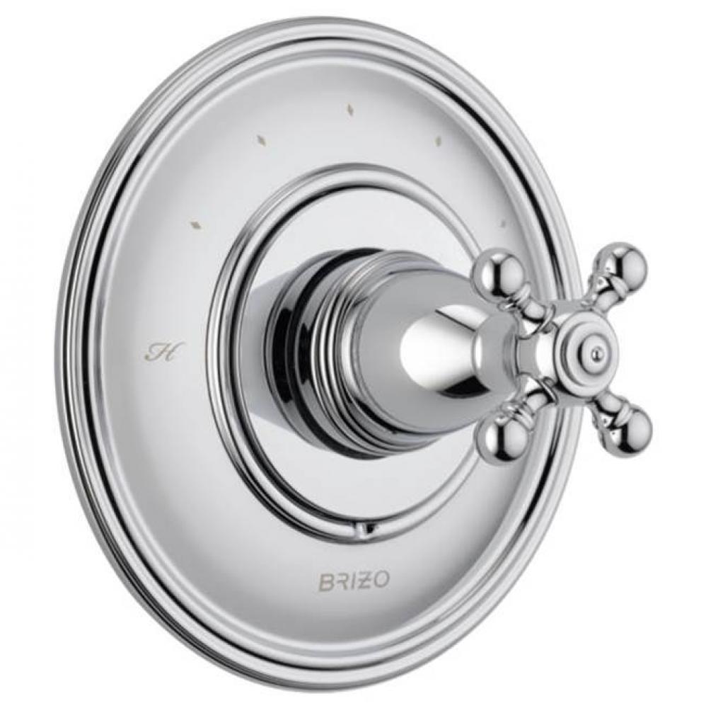 Thermoststic Control-Cross Brizo Traditional Custom Shower