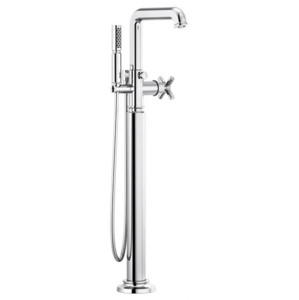 Invari® Single-Handle Floor Mount Tub Filler - Handle Not Included