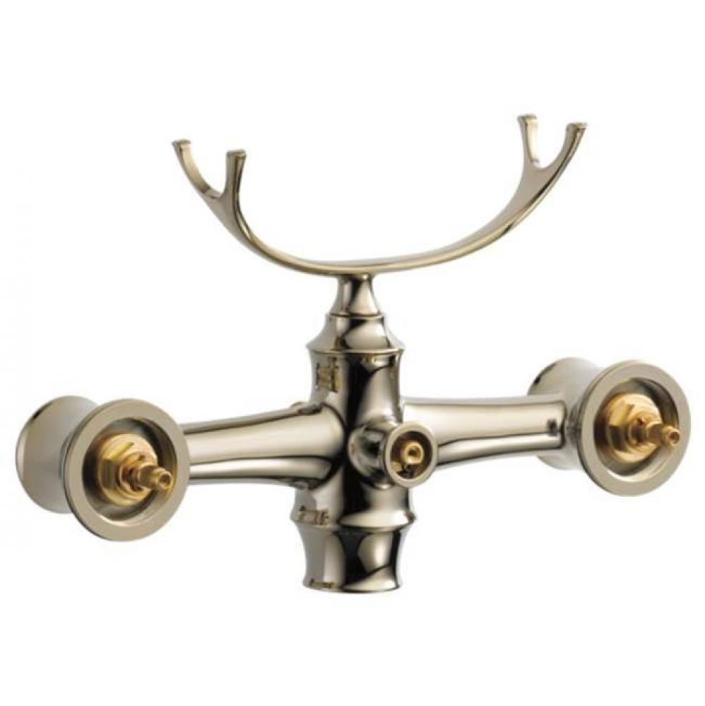 Traditional Two-Handle Freestanding Tub Filler Body Assembly Trim - Less Handles