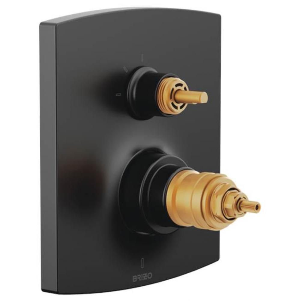 Kintsu® TempAssure® Thermostatic Valve Trim with Integrated 3-Function Diverter Trim - L