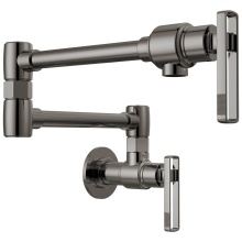 Brizo Canada 62807LF-BNX-L - Kintsu® Wall Mount Pot Filler with Knob Handle