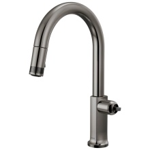 Brizo Canada 63006LF-BNXLHP-L - Kintsu® Pull-Down Faucet with Arc Spout - Less Handle