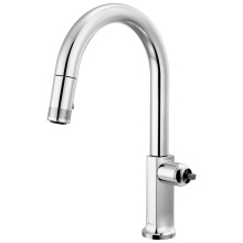 Brizo Canada 63006LF-PCLHP-L - Kintsu® Pull-Down Faucet with Arc Spout - Less Handle