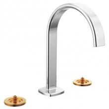 Brizo Canada 65367LF-PCLHP-ECO - Allaria™ Widespread Lavatory Faucet with Arc Spout - Less Handles