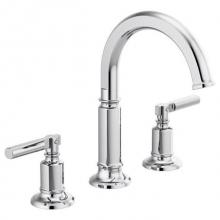 Brizo Canada 65376LF-PCLHP-ECO - Invari® Widespread Lavatory Faucet With Arc Spout - Less Handles 1.2 GPM