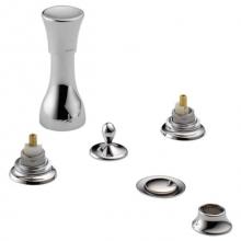 Brizo Canada 68485-PCLHP - Charlotte® 4-Hole Mount Bidet Faucet with Vacuum Breaker - Less Handles