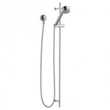 Brizo Canada 85521-PC - Brizo European: Hand Shower W/Slide Bar 3F