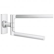 Brizo Canada 694707-PC - 8'' Mini Pivoting Towel Bar
