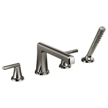 Brizo Canada T67498-BNXLHP - Levoir™ Roman Tub Faucet With Handshower - Less Handles
