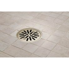 Brizo Canada BT061414-PN - Other 4'' Tile-In Round Shower Drain