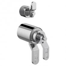 Brizo Canada HL7534-PC - Tempassure Thermostatic Valve With Diverter Trim Shutoff Han