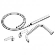 Brizo Canada T70367-PC - Allaria™ Two-Handle Tub Filler Trim Kit with Twist Lever Handles