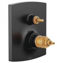 Brizo Canada T75606-BLLHP - Kintsu® TempAssure® Thermostatic Valve Trim with Integrated 6-Function Diverter Trim - L