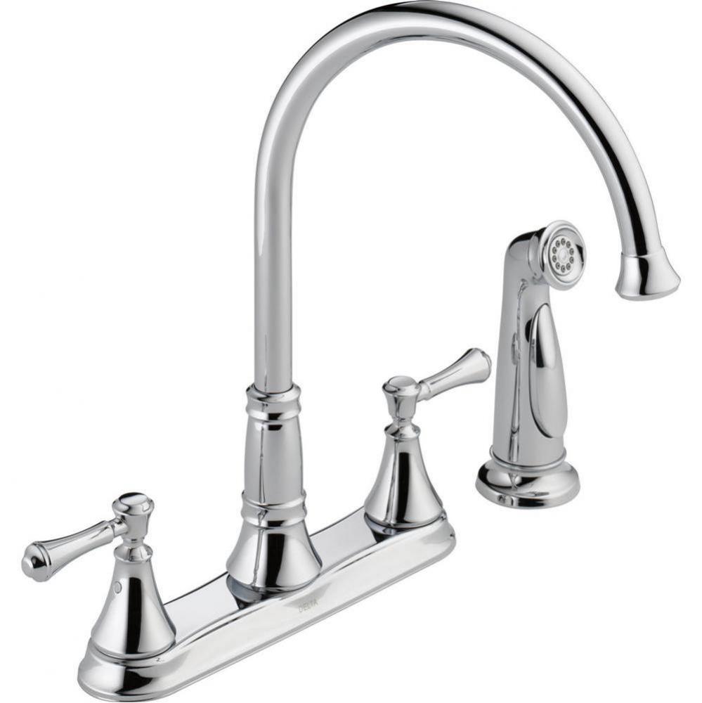 Cassidy™ Two Handle Kitchen Faucet with Spray