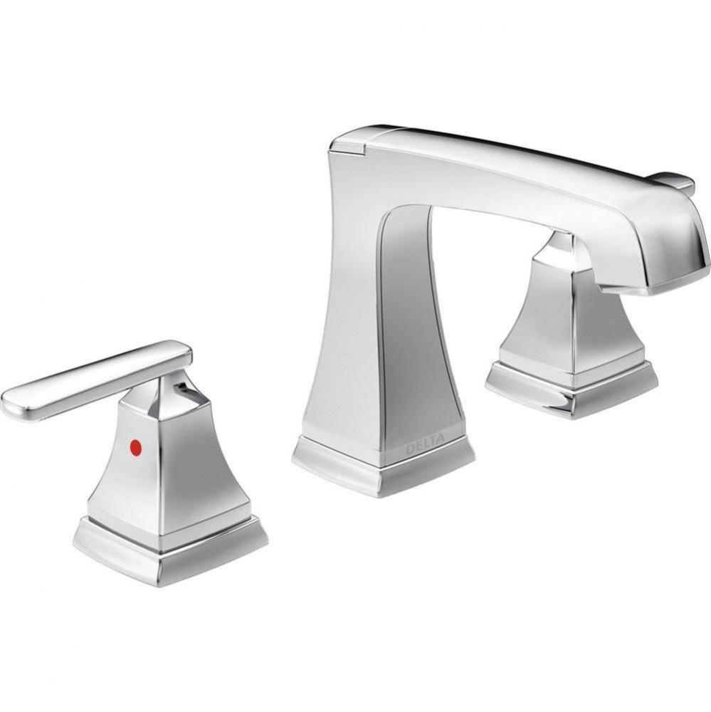 Ashlyn® Two Handle Widespread Bathroom Faucet with EZ Anchor®