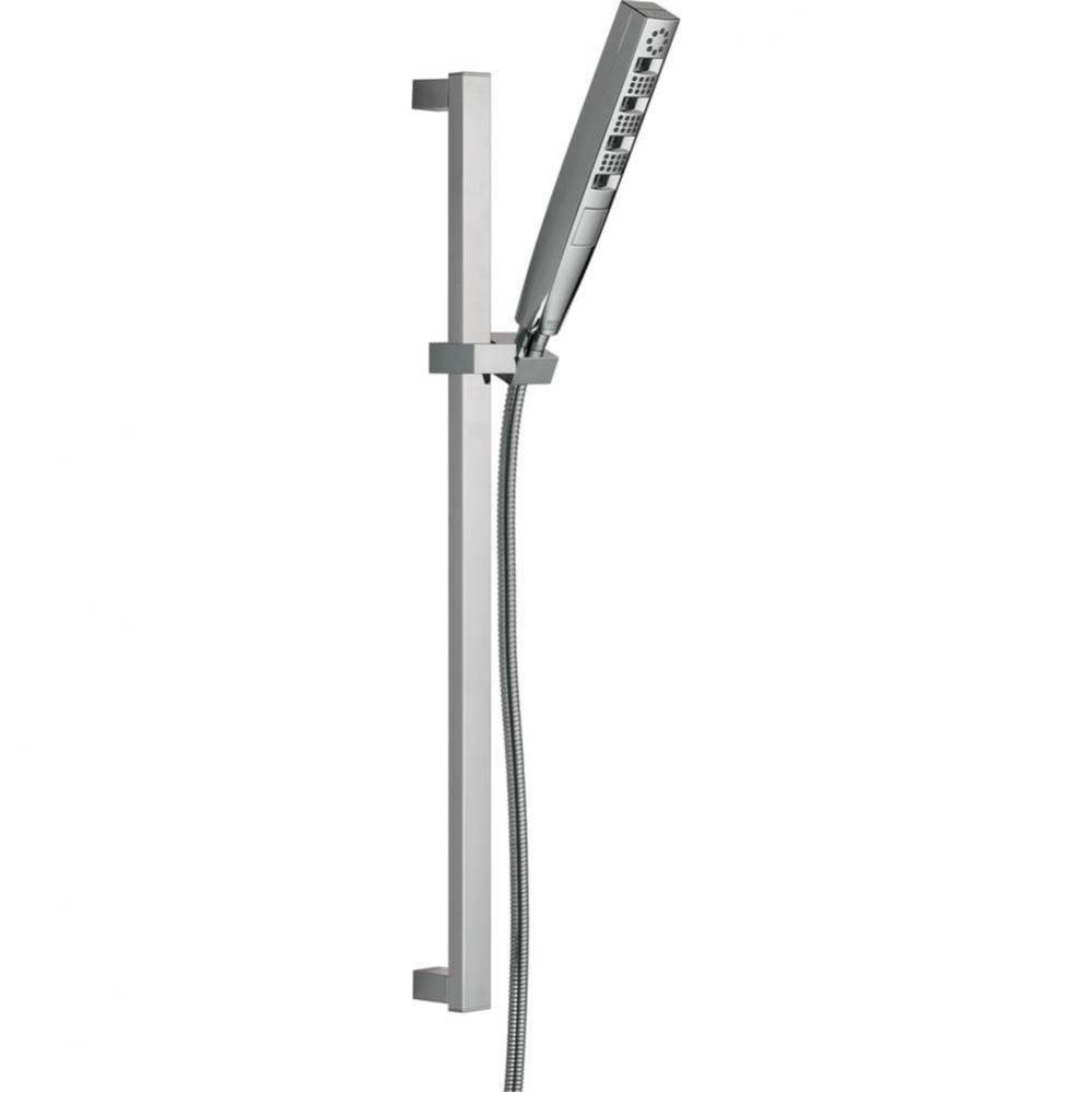 Universal Showering Components H2Okinetic® Hand Shower 1.75 GPM w/Slide Bar 4S