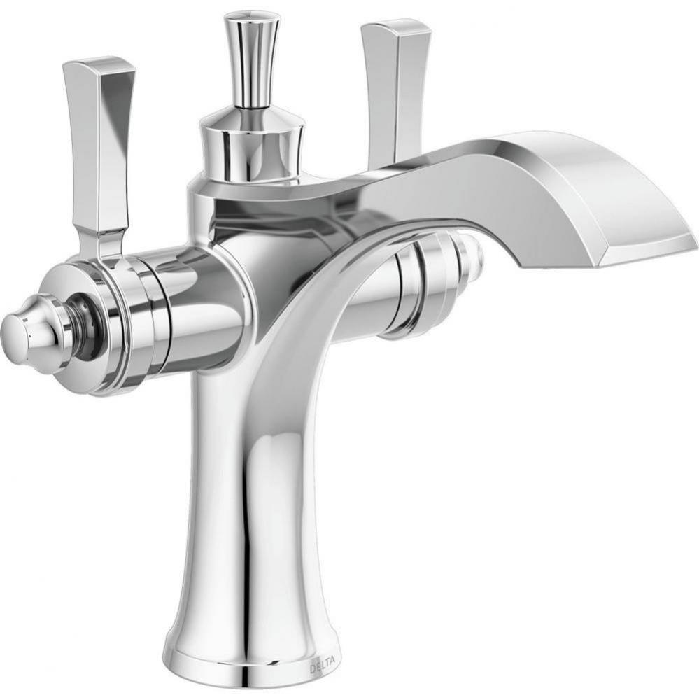 Dorval™ Two Handle Single Hole Monoblock Bathroom Faucet