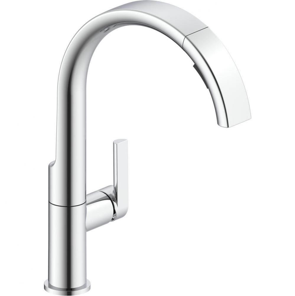 Sinle Handle Pull Down Kitchen Faucet