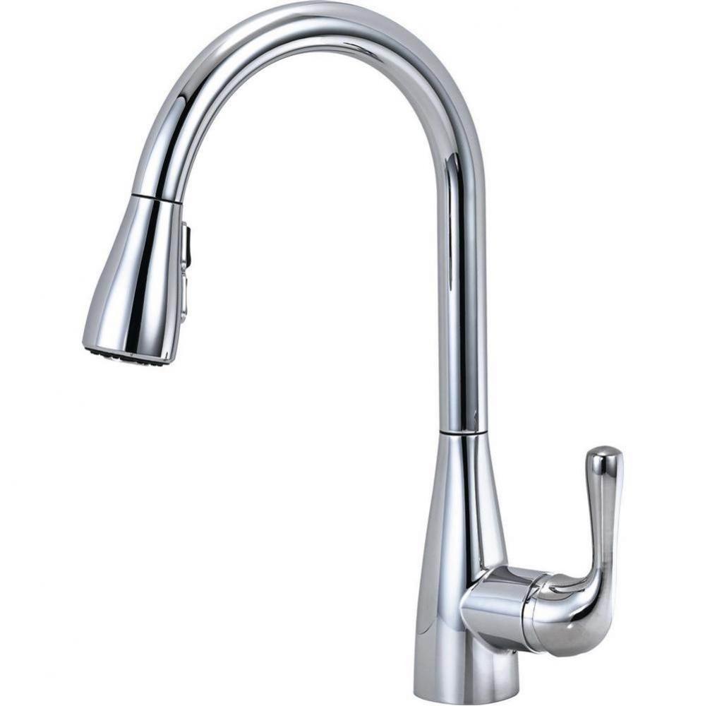 Single Handle Pull-Down Kitchen Faucet