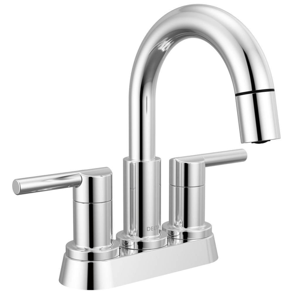 Nicoli™ Two Handle Centerset Pull-Down Bathroom Faucet