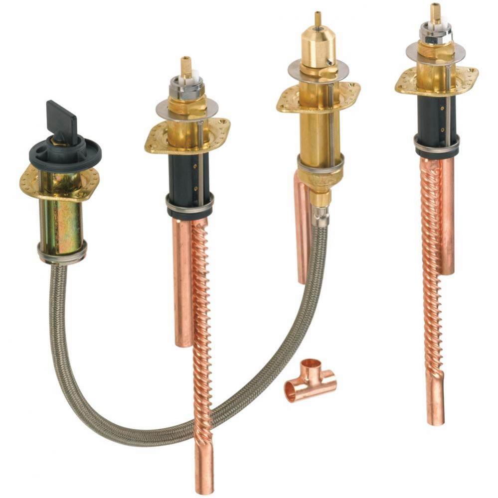 Other Two Handle Flexible Mount with Hand Shower