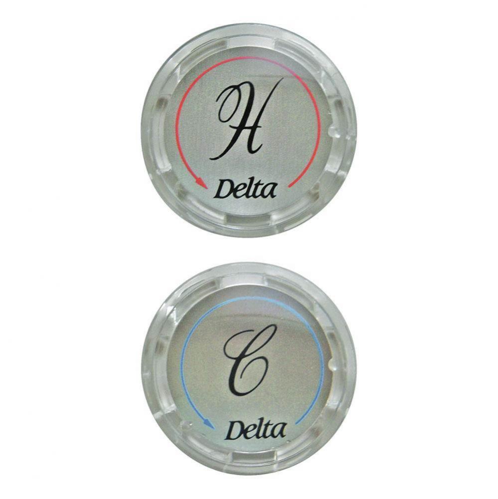 Other Button Set - Hot / Cold - Clear