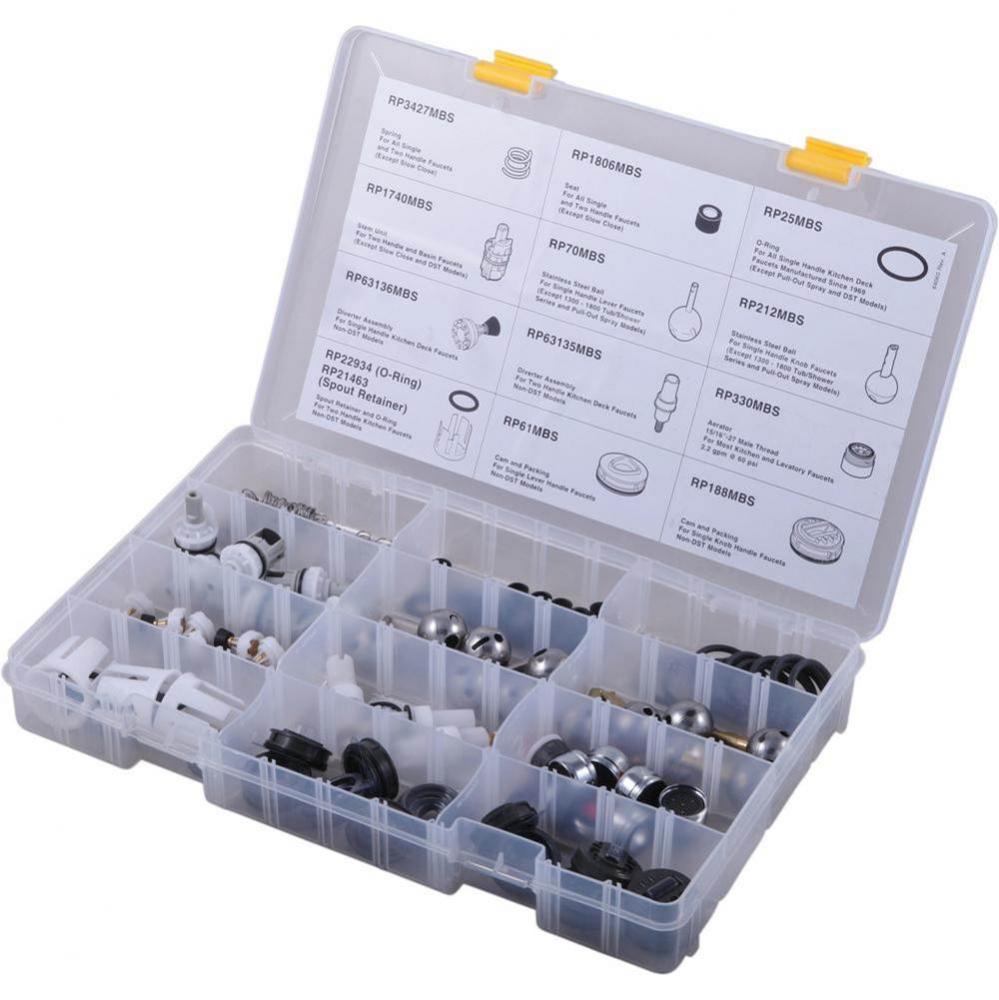 Other Plumber's Box of Assorted Maintenance Parts