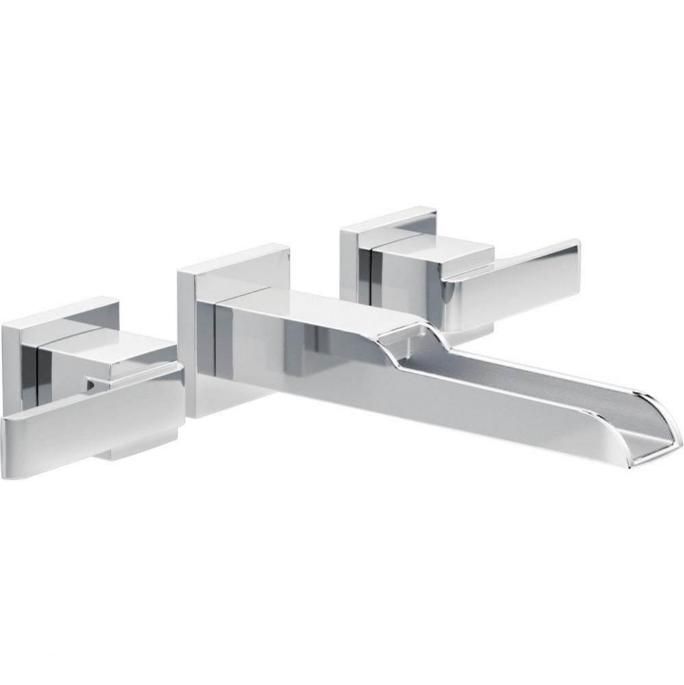 Ara® Two Handle Wall Mount Channel Bathroom Faucet Trim