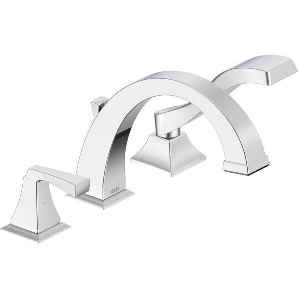 3 Hole Dryden Roman Tub With Handshower
