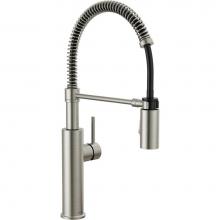 Delta Canada 18803-SP-DST - Antoni™ Single-Handle Pull-Down Spring Kitchen Faucet