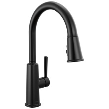 Delta Canada 19730LF-BL - Finnridge Single Handle Pull-Down Kitchen Faucet in Matte Black