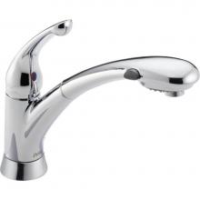 Delta Canada 470-DST - Signature Pullouts Single Handle Pull-Out Kitchen Faucet