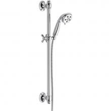 Delta Canada 51308 - Universal Showering Components H2OKinetic® 3-Setting Slide Bar Hand Shower