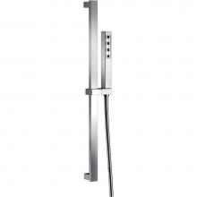 Delta Canada 51567-PR - Universal Showering Components H2OKinetic® Single-Setting Slide Bar Hand Shower