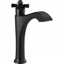 Delta Canada 657-BL-DST - Dorval™ Single Handle Mid-Height Vessel Bathroom Faucet