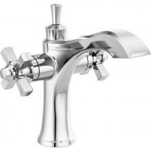 Delta Canada 857-DST - Dorval™ Two Handle Single Hole Monoblock Bathroom Faucet