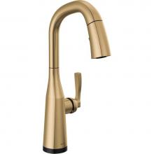 Delta Canada 9976T-CZ-PR-DST - Stryke® Single Handle Pull Down Bar/Prep Faucet with Touch 2O Technology