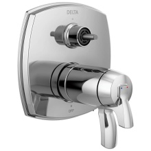 Delta Canada T27T876-PR-LHP - Stryke® 17 Thermostatic Integrated Diverter Trim with Three Function Diverter Less Diverter H