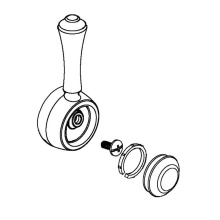 Delta Canada RP72710 - Cassidy™ Metal Lever Handle Kit - Traditional Bar