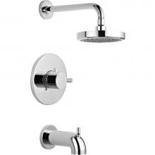 Delta Canada T14491-LC-1.5 - Delta Tommy Solid Handle Tub/Shower L/Cartridge 1.5 Gpm Ch