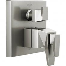 Delta Canada T27T943-SS-PR - Trillian™ Two-Handle Monitor 17T Series Valve Trim with 6-Setting Diverter