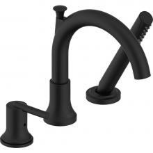 Delta Canada T3759-BL - 3 Hole Trinsic Roman Tub With Handshower