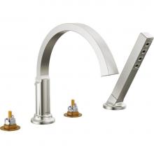 Delta Canada T4788-SS-PR-LHP - Tetra™ Roman Tub Trim with Hand Shower