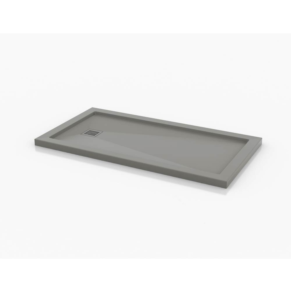 TAVIA BASE /SMOOTH TEXTURE /36 x 48 /STONE GREY /WITH METAL GRID
