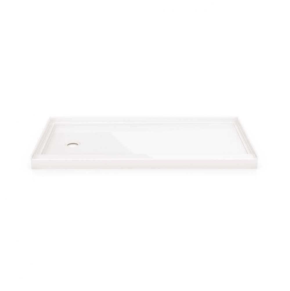 FLANGED BASE / 2-FLANGE/6032/WHITE/LEFT