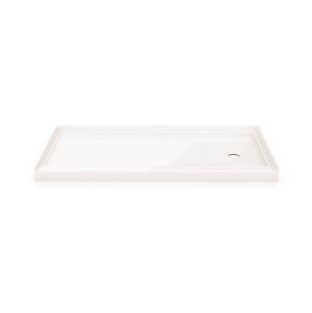 FLANGED BASE / 2-FLANGE/6032/WHITE/RIGHT