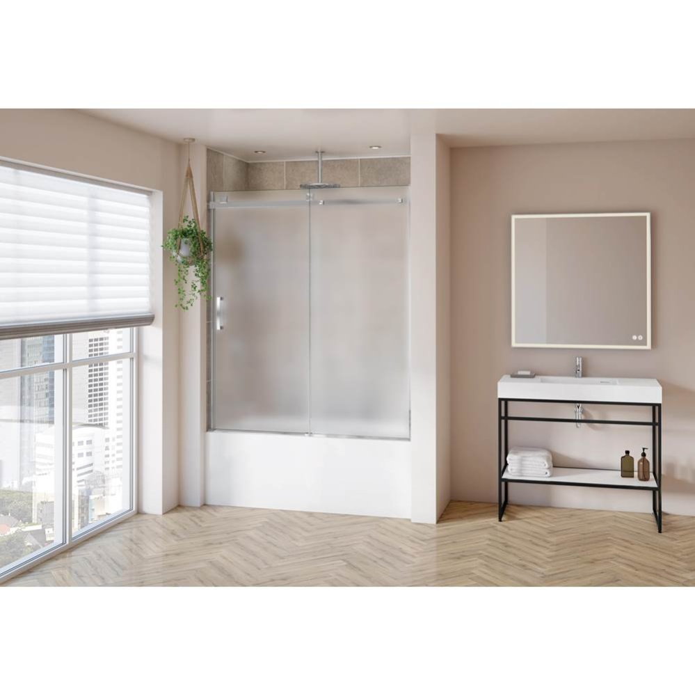 SKYLINE TUB 60W/CHROME/LEFT/MIST SKR+