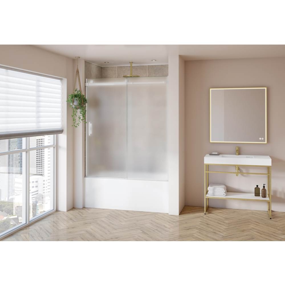 SKYLINE TUB 60W/WHITE/LEFT/MIST SKR+