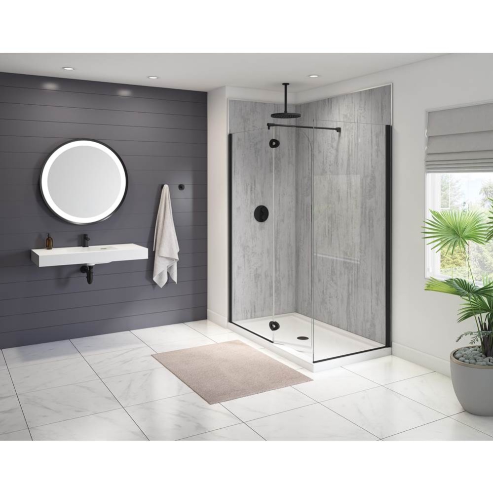 EVOLUTION 2-SIDED ROUND SHIELD/24x30/79H/10MM/MATTE BLACK