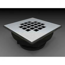 Fleurco Canada DRAINSQABS-25 - DRAIN ASSEMBLY FOR AURORA BASE/ABS/BRUSHED NICKEL